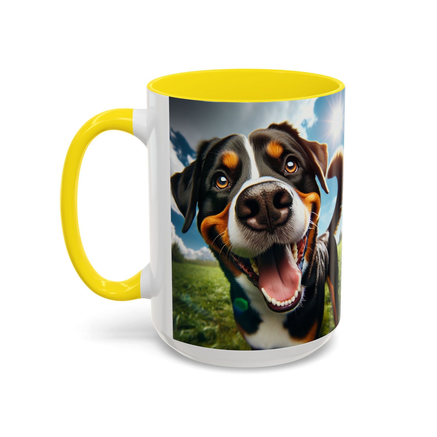 Greater Swiss Mountain Dog Accent Coffee Mug - Perfect Gift for Dog Lovers