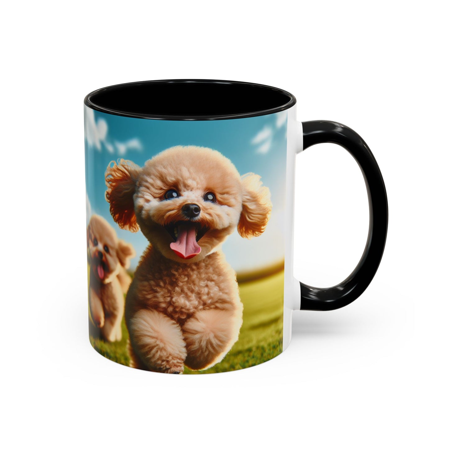 Toy Poodle Accent Coffee Mug - Perfect Gift for Dog Lovers