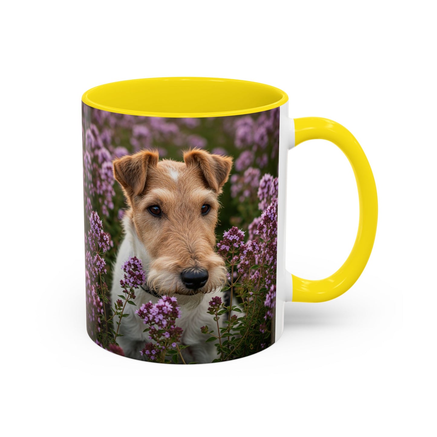 Fox Terrier Accent Coffee Mug - Perfect Gift for Dog Lovers