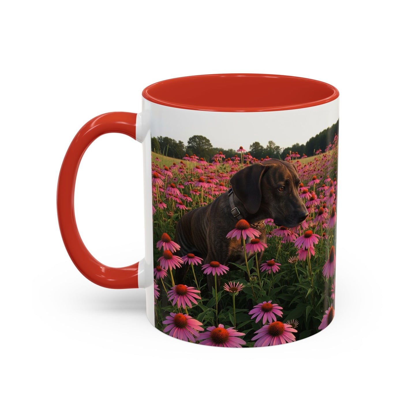 Treeing Tennessee Brindle Accent Coffee Mug - Perfect Gift for Dog Lovers