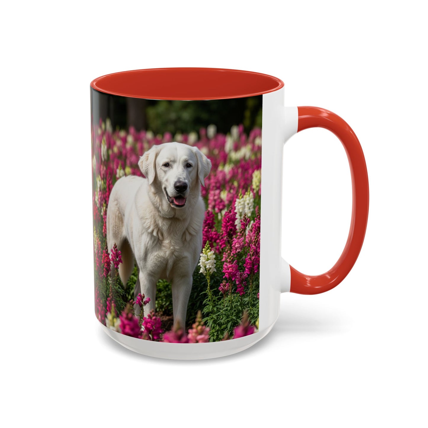 Estrela Mountain Dog Accent Coffee Mug - Perfect Gift for Dog Lovers