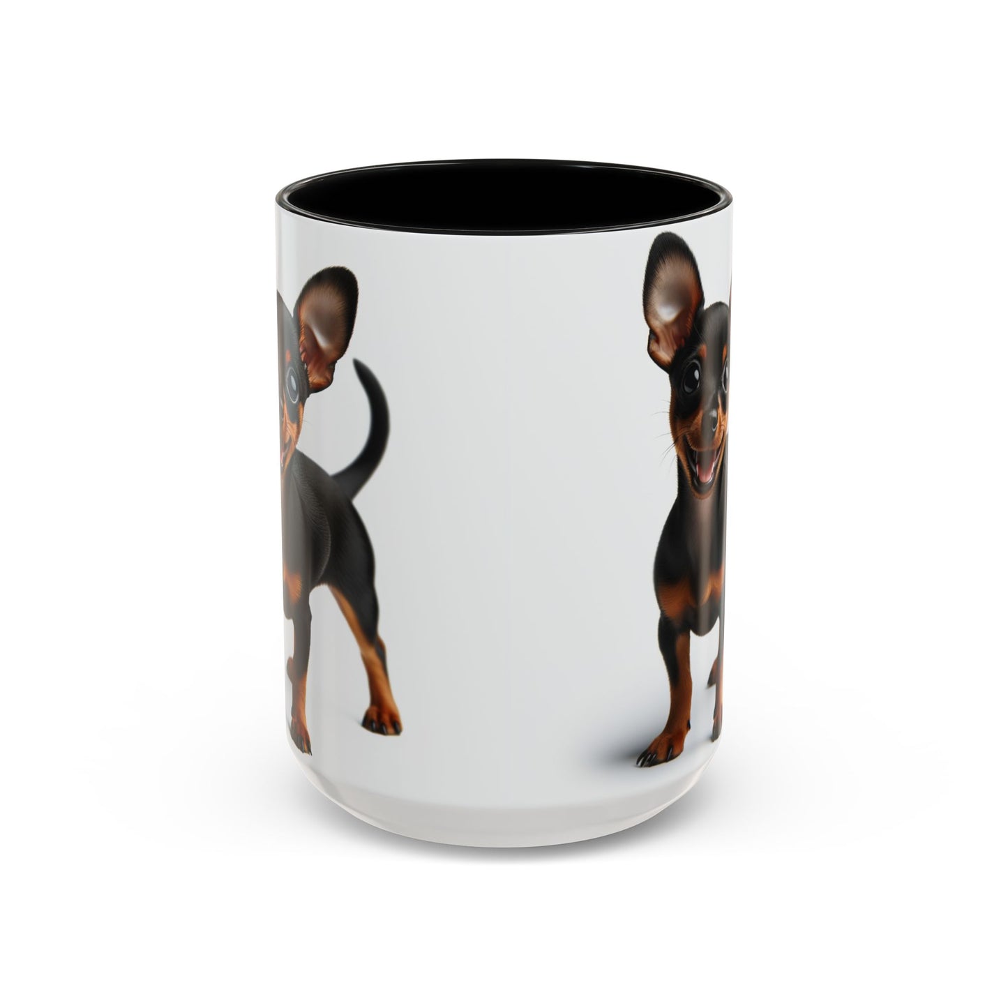 Miniature Pinscher Accent Coffee Mug - Perfect Gift for Dog Lovers