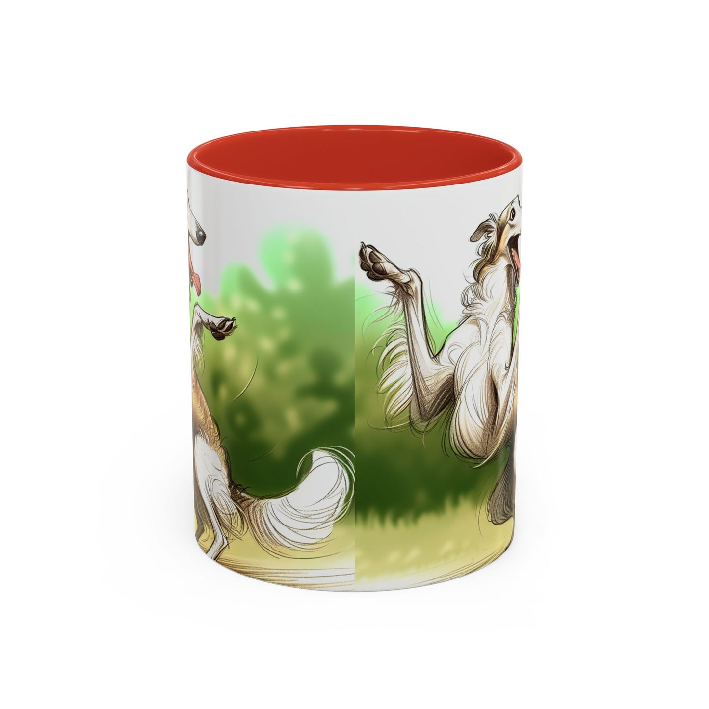 Borzoi Accent Coffee Mug - Perfect Gift for Dog Lovers