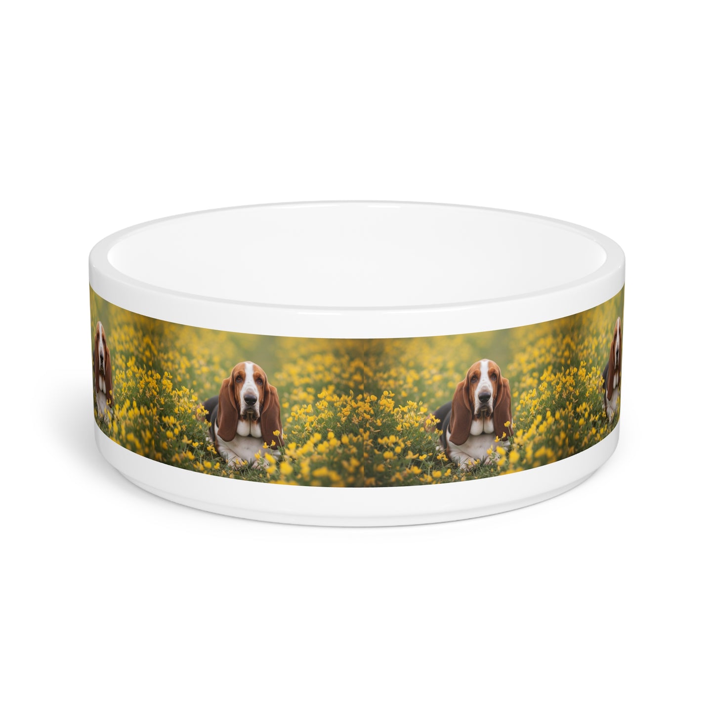 Basset Hound Pet Bowl