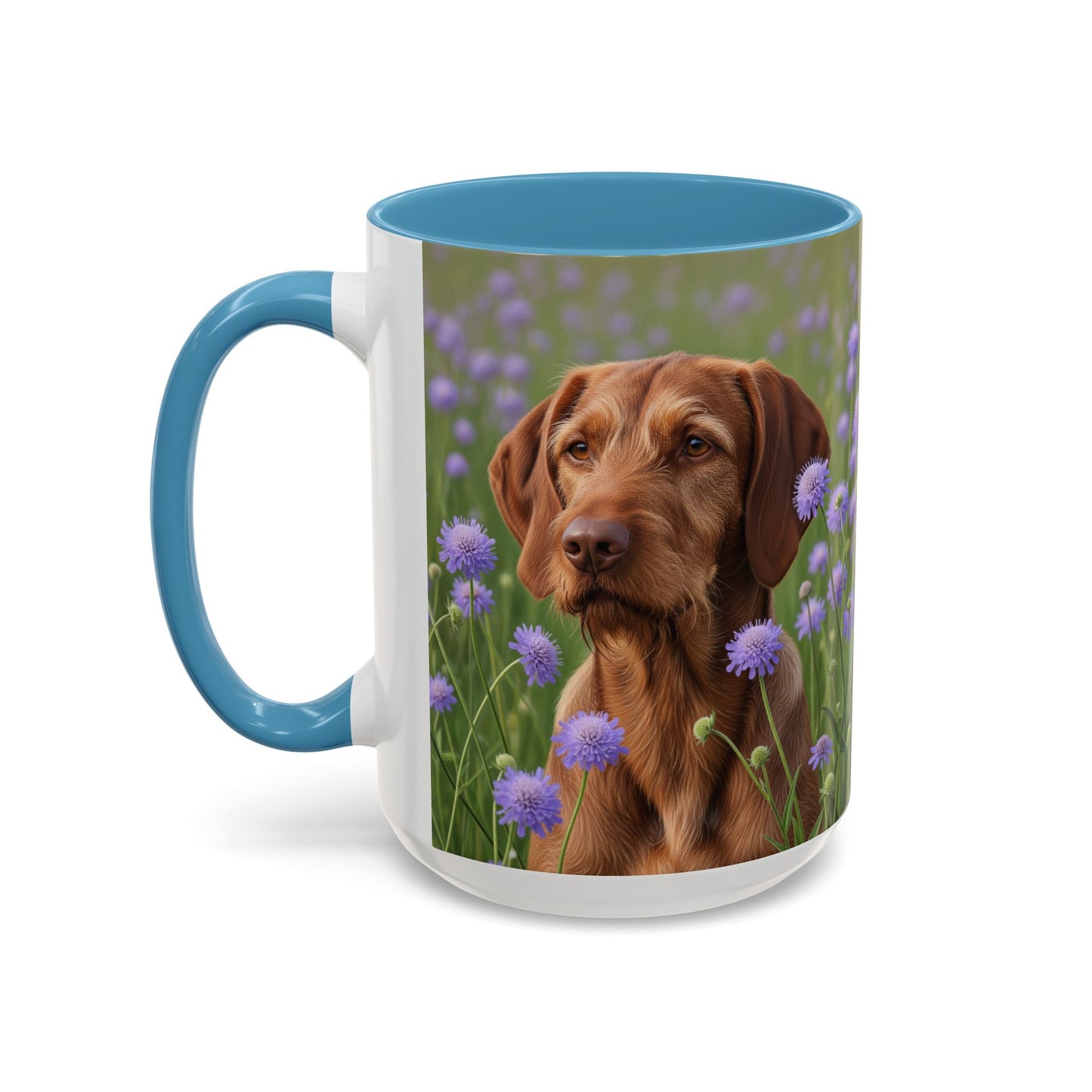 Hungarian Wirehaired Vizsla Accent Coffee Mug - Perfect Gift for Dog Lovers