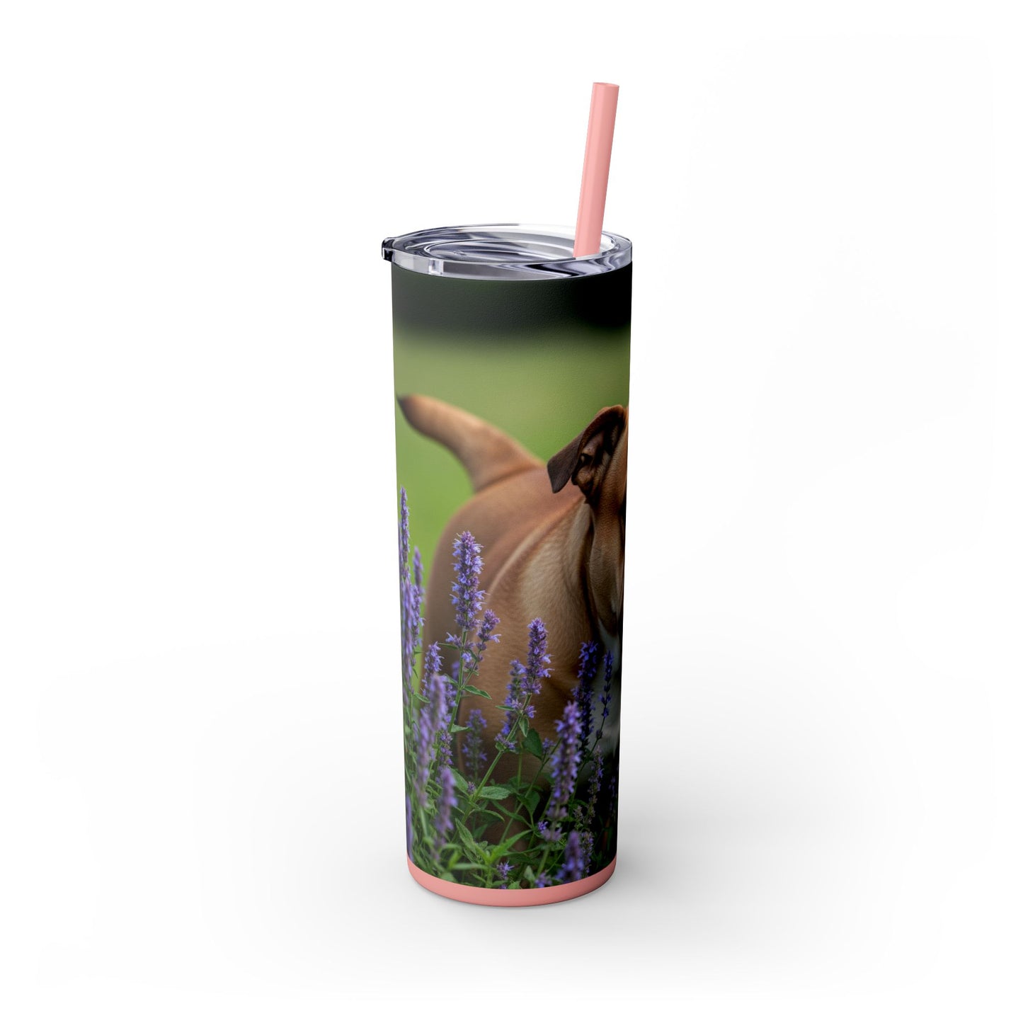 British Bulldog Tumbler with Straw, 20oz