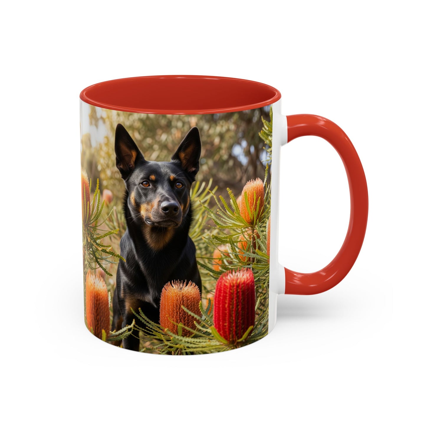 Working Kelpie Accent Coffee Mug - Perfect Gift for Dog Lovers