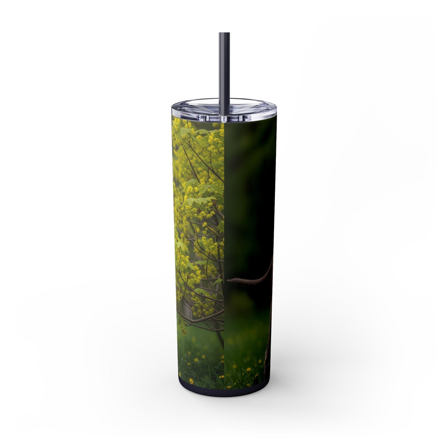 Weimaraner Skinny Tumbler with Straw, 20oz