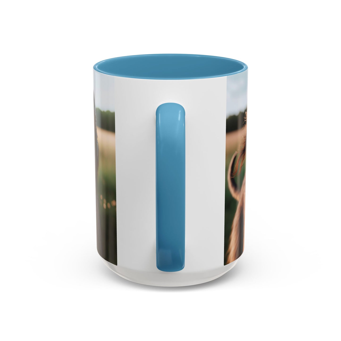 Scottish Deerhound Accent Coffee Mug - Perfect Gift for Dog Lovers