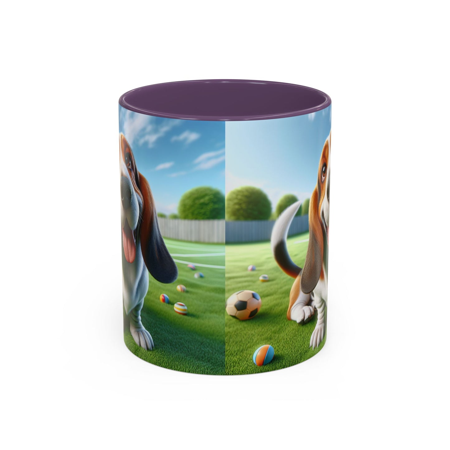 Basset Hound Accent Coffee Mug - Perfect Gift for Dog Lovers