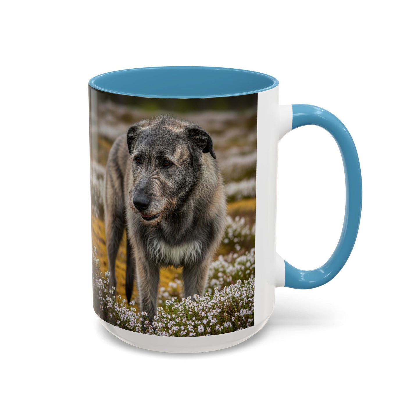 Irish Wolfhound Accent Coffee Mug - Perfect Gift for Dog Lovers