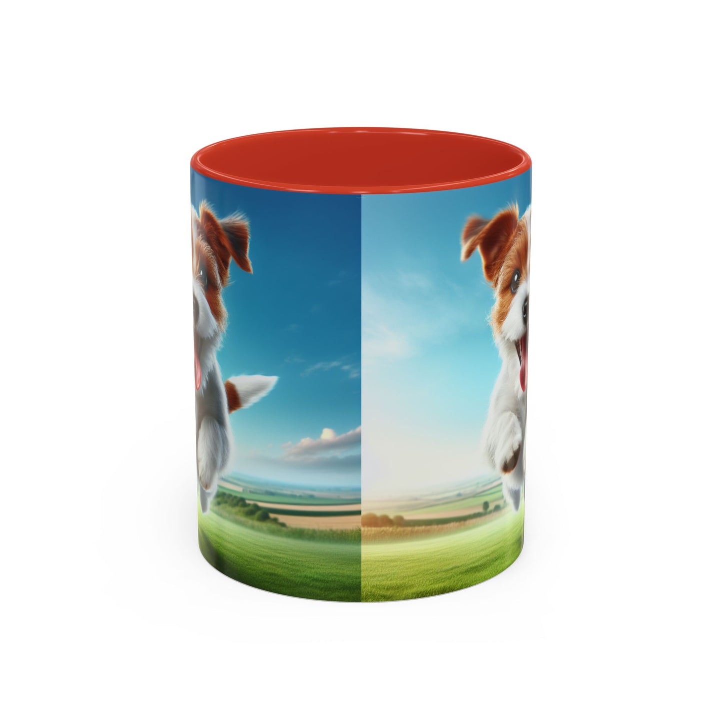 Russell Terrier Accent Coffee Mug - Perfect Gift for Dog Lovers