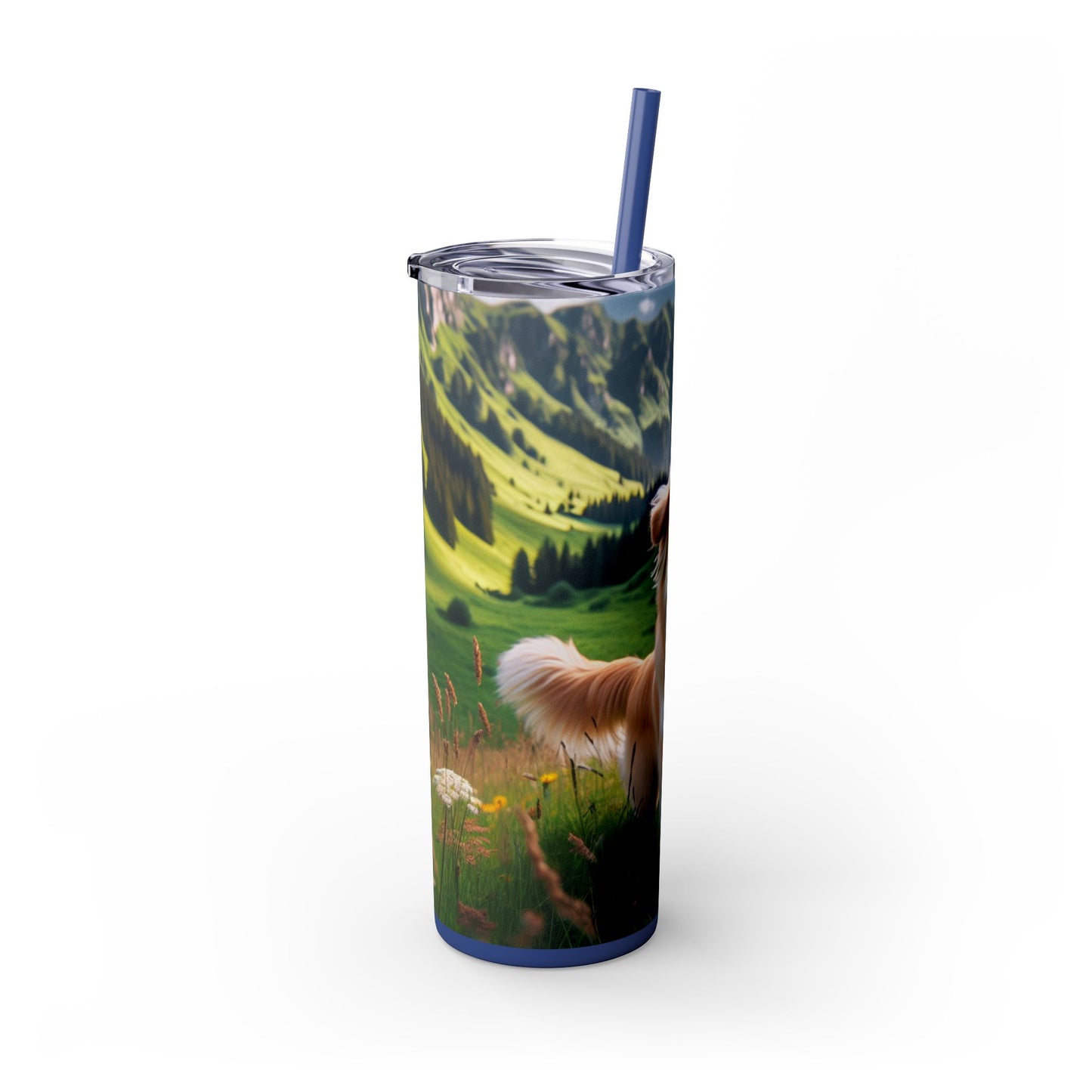 Romanian Carpathian Shepherd Tumbler with Straw, 20oz