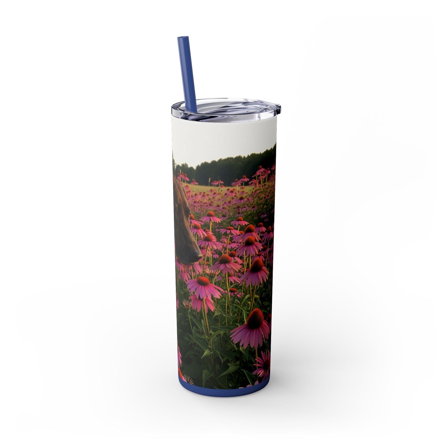 Treeing Tennessee Brindle Tumbler with Straw, 20oz