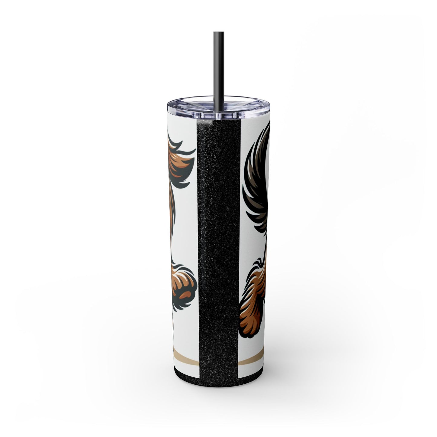 Otterhound Skinny Tumbler with Straw, 20oz