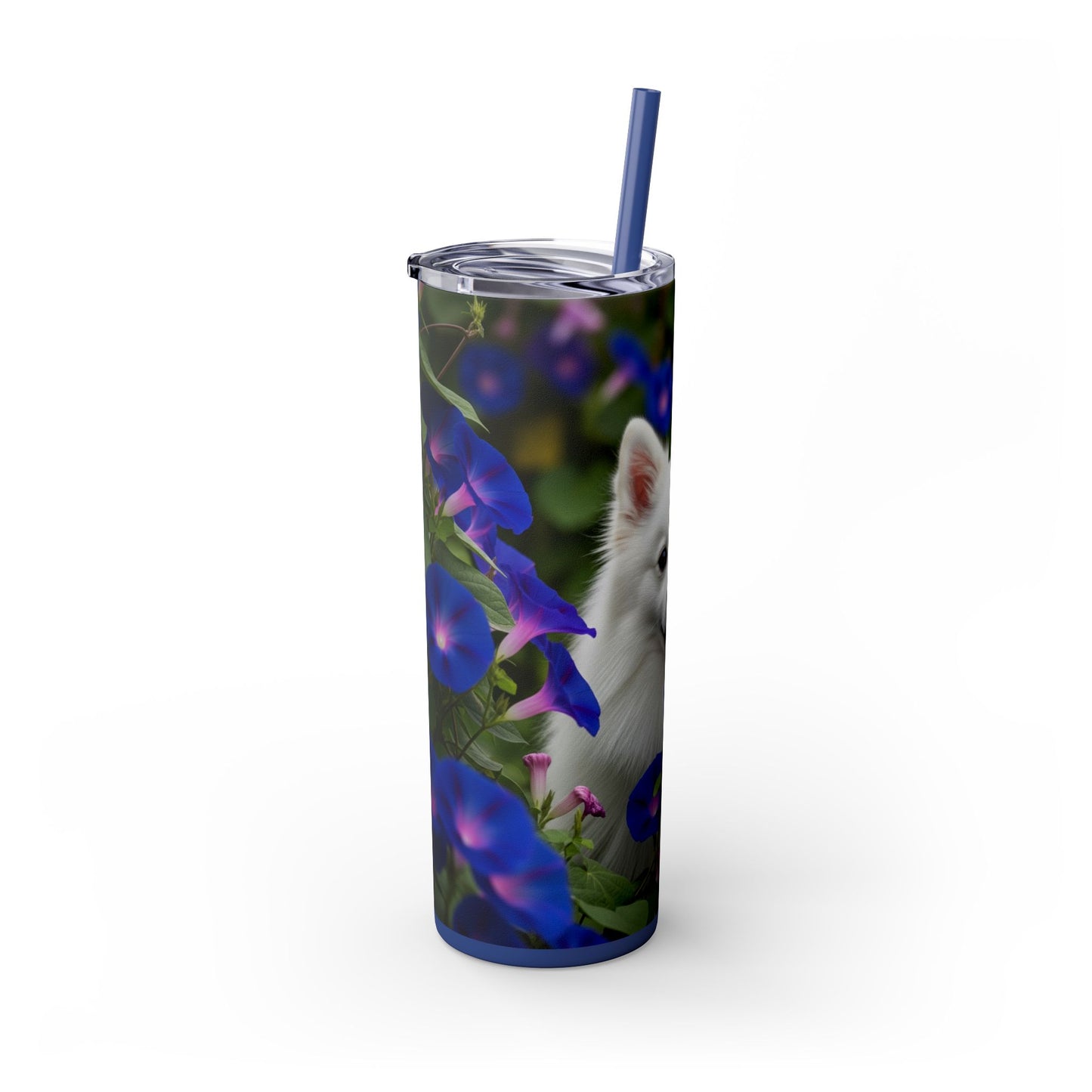 Japanese Spitz Tumbler with Straw, 20oz