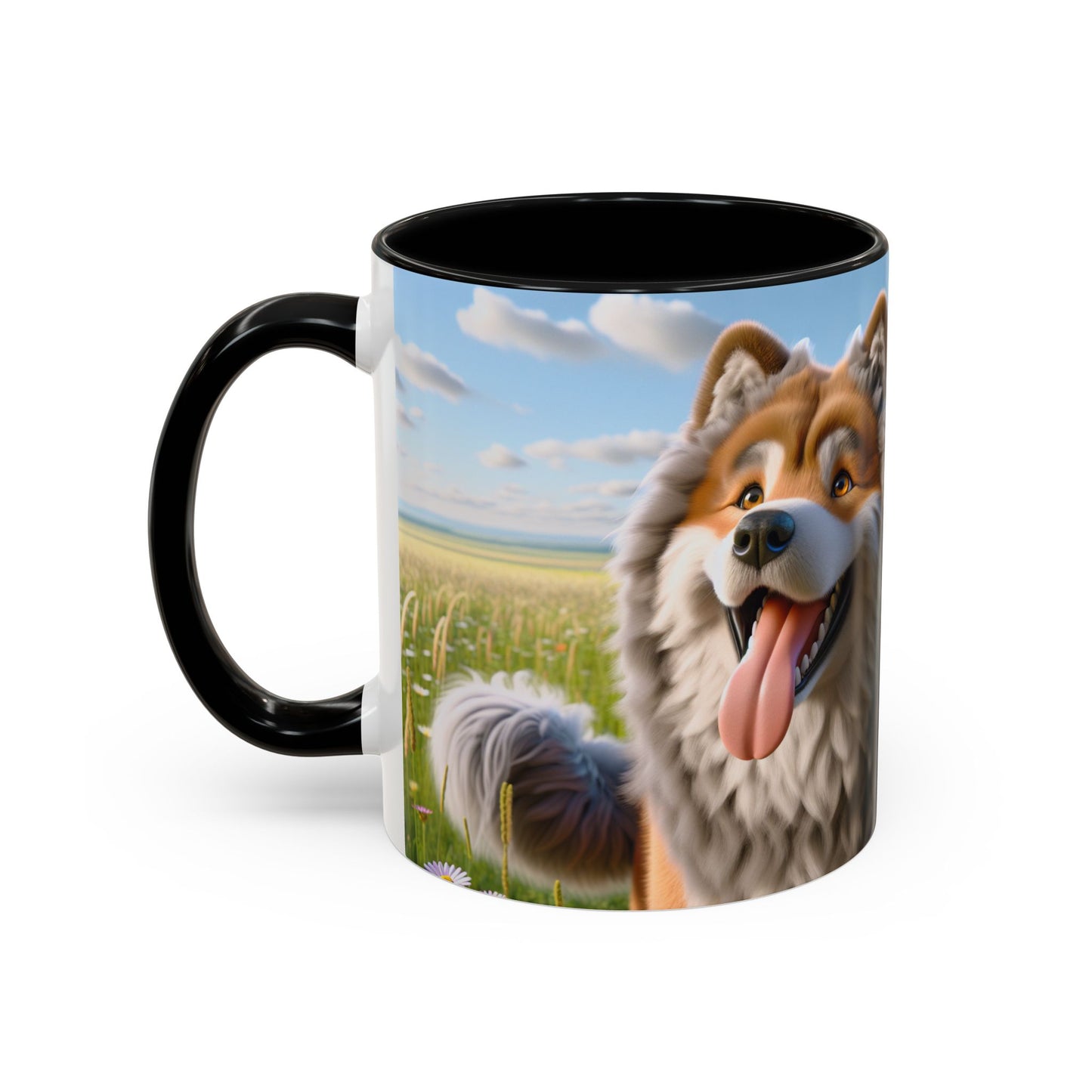 Hokkaido Accent Coffee Mug - Perfect Gift for Dog Lovers