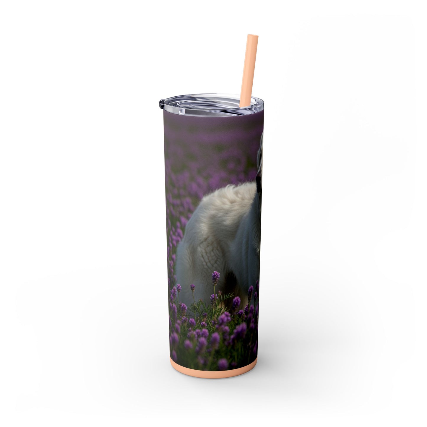 Kuvasz Tumbler with Straw, 20oz
