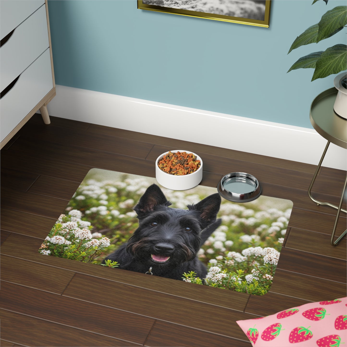 Pet Food Mat (12x18) - Scottish Terrier