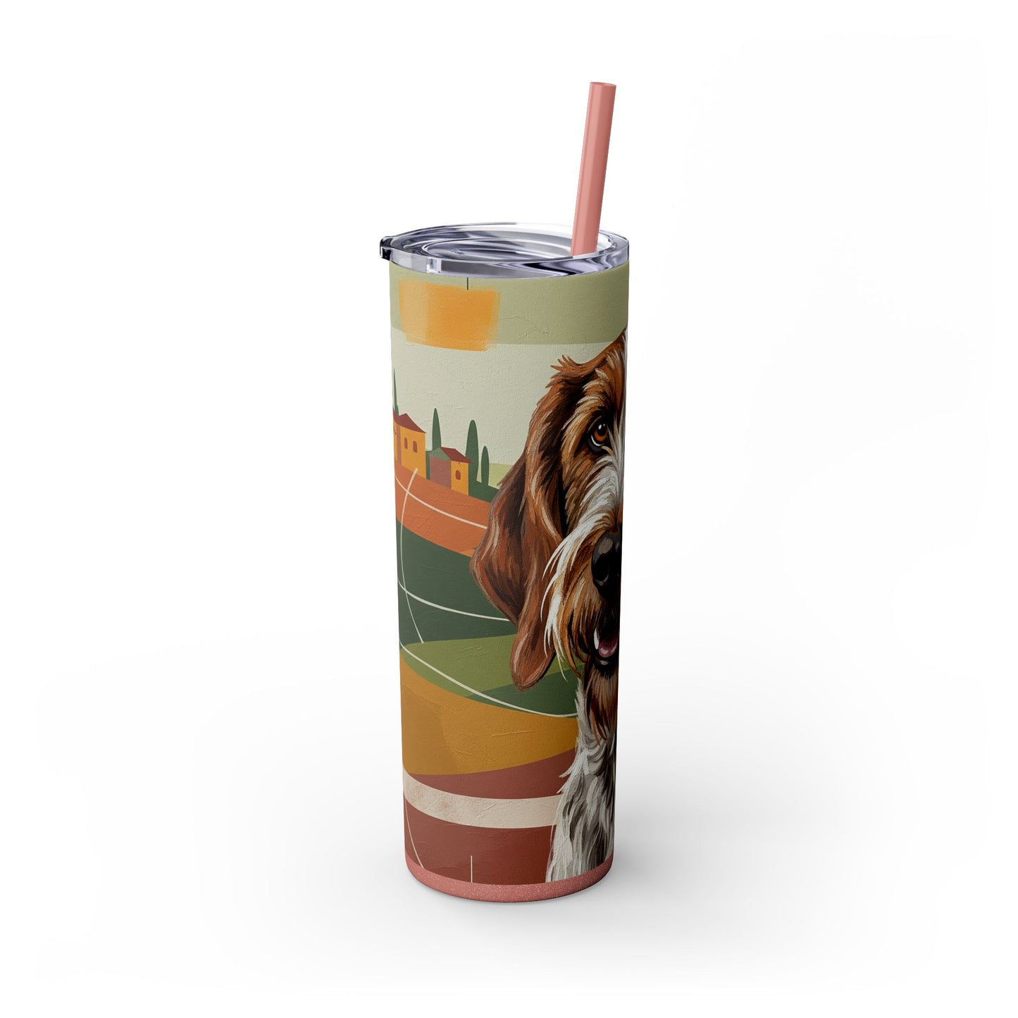 Spinone Italiano Tumbler with Straw, 20oz