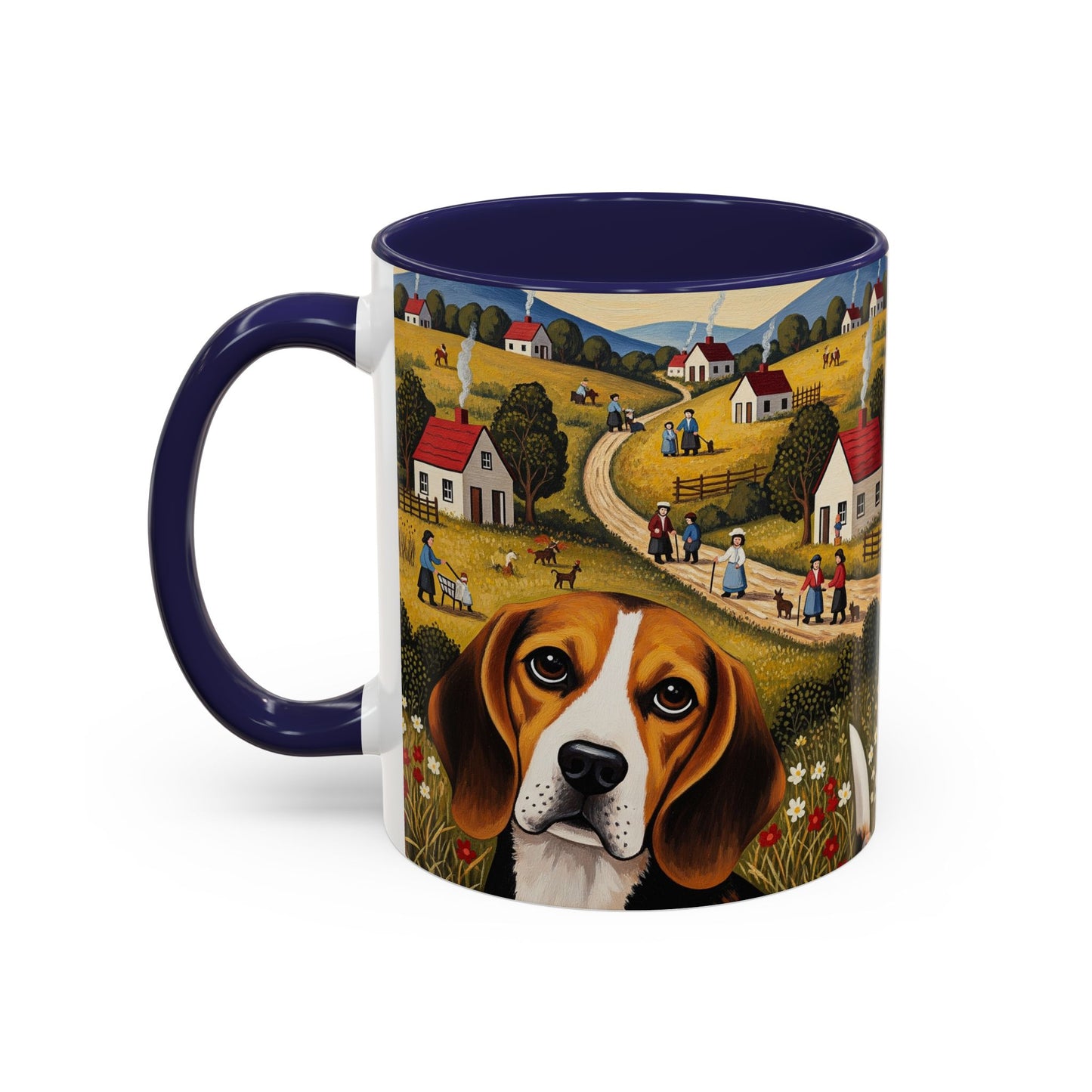 Beagle Accent Coffee Mug - Perfect Gift for Dog Lovers