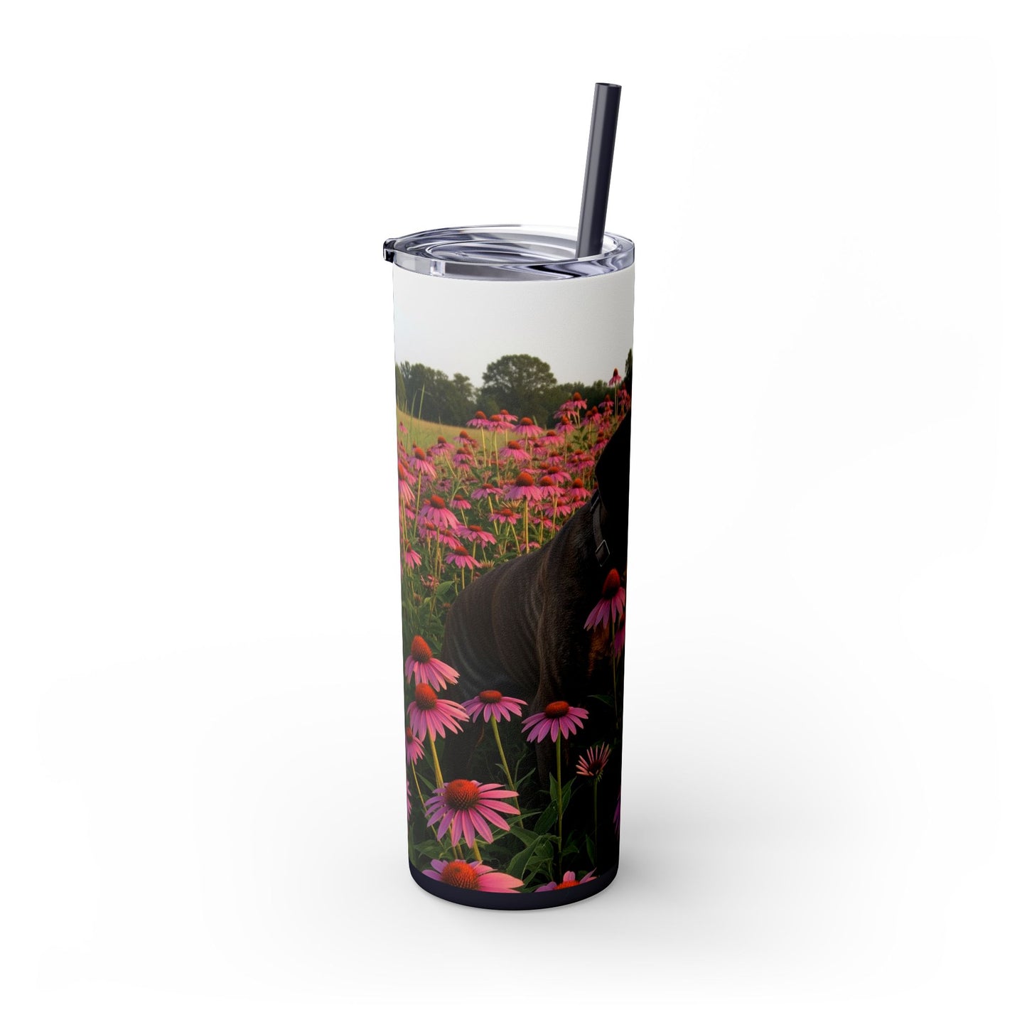 Treeing Tennessee Brindle Tumbler with Straw, 20oz
