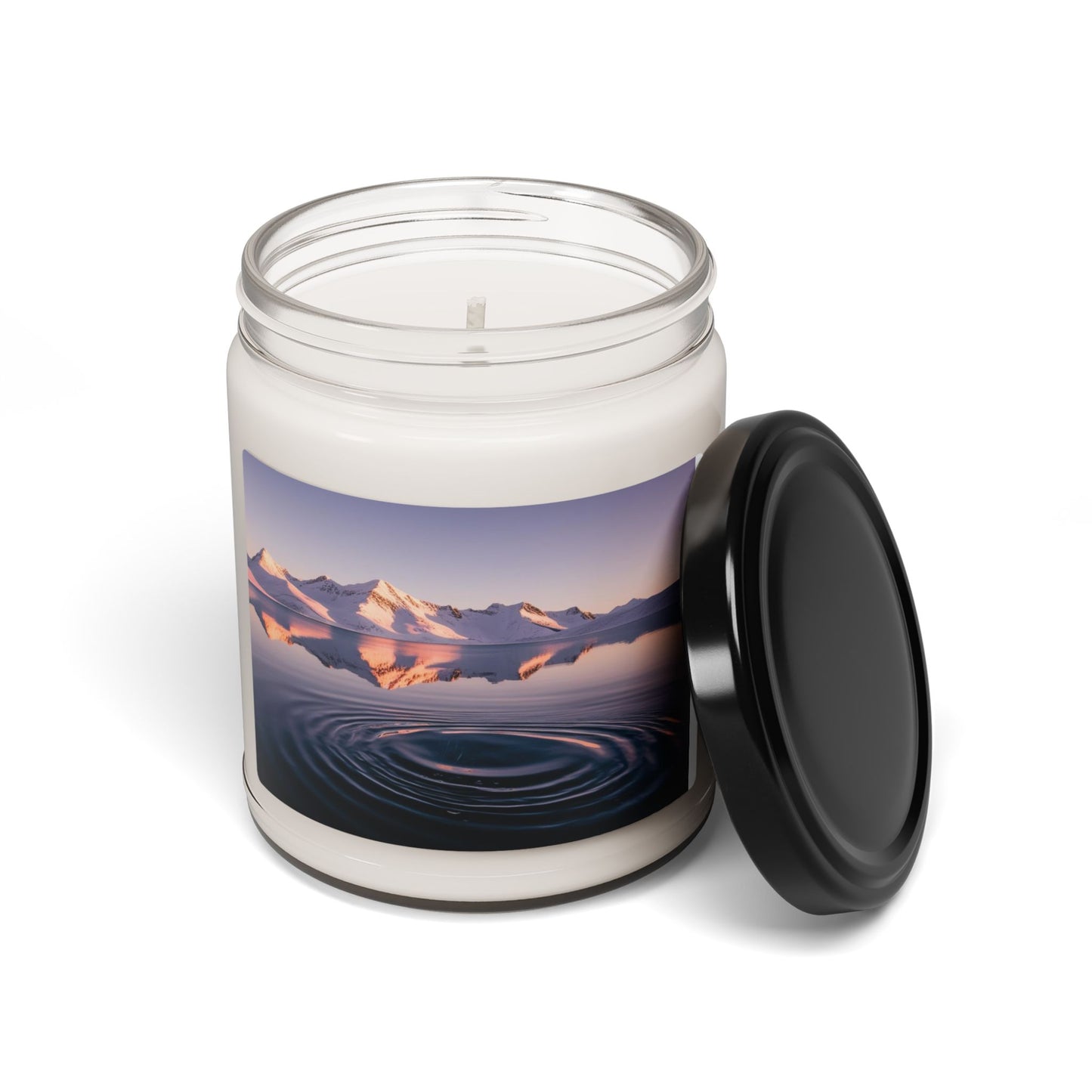 Ripple in a Snowy Mountain Lake- Scented Soy Candle, 9oz