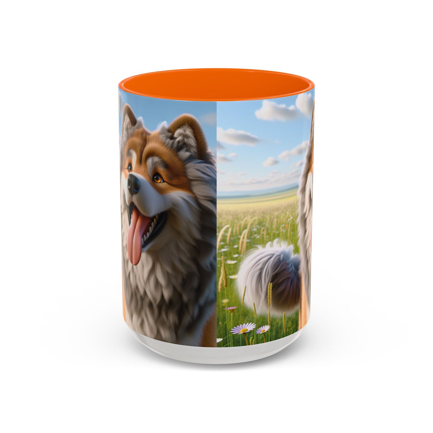 Hokkaido Accent Coffee Mug - Perfect Gift for Dog Lovers
