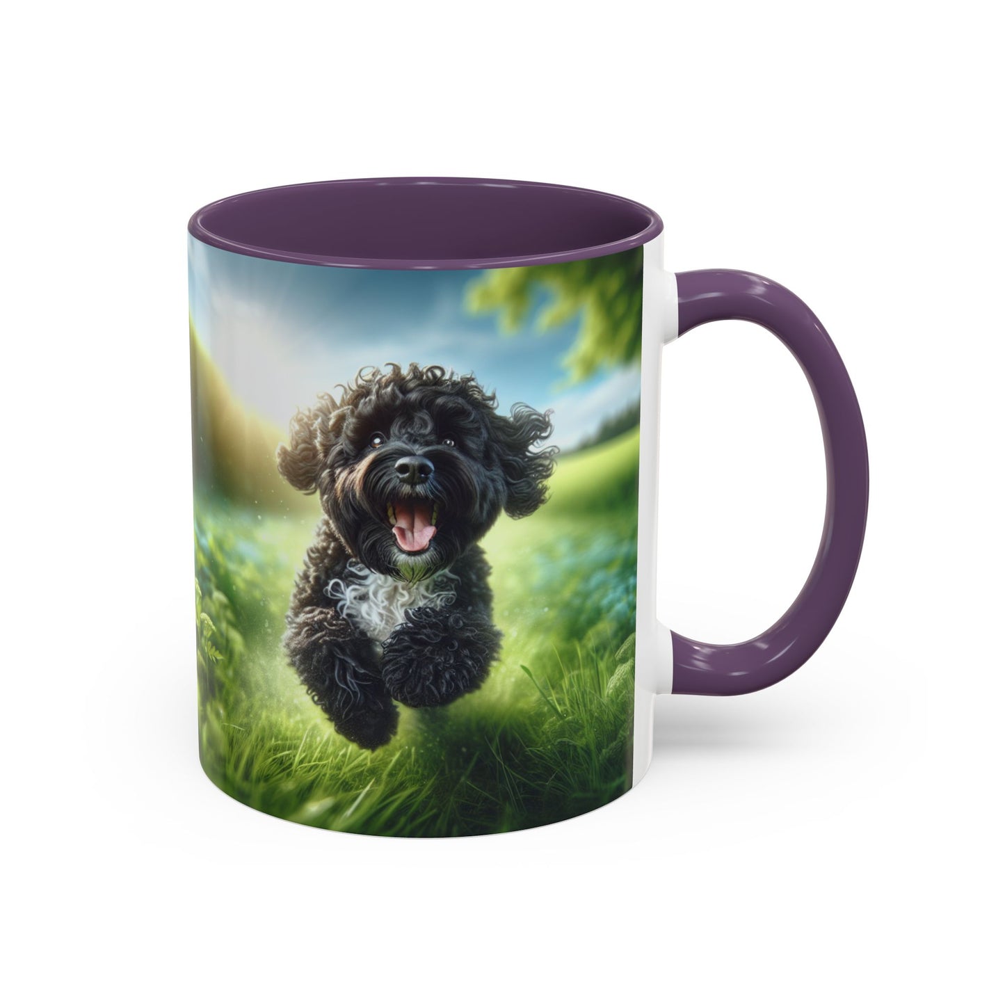 Portuguese Water Dog Accent Coffee Mug - Perfect Gift for Dog Lovers
