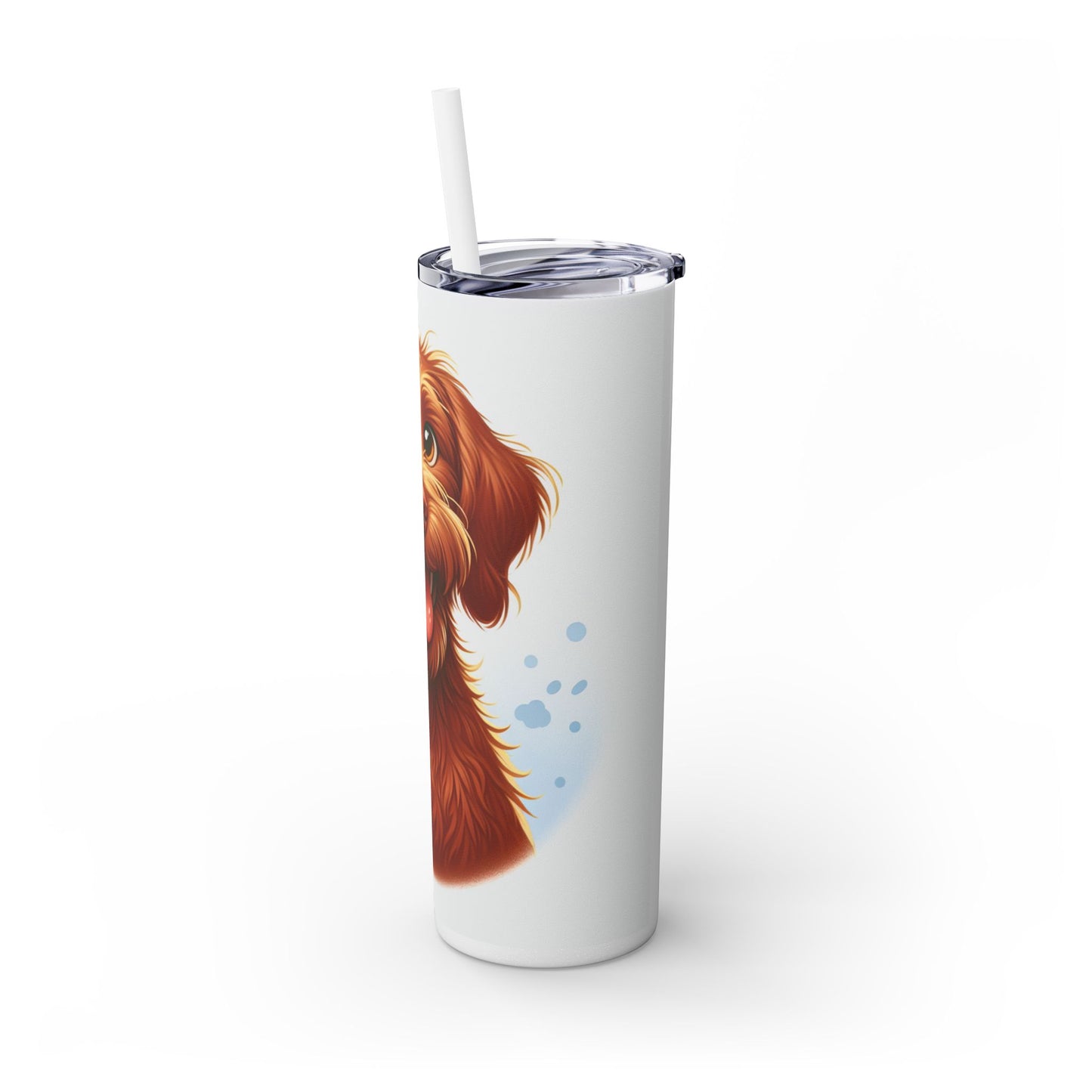 Hungarian Wirehaired Vizsla Tumbler with Straw, 20oz
