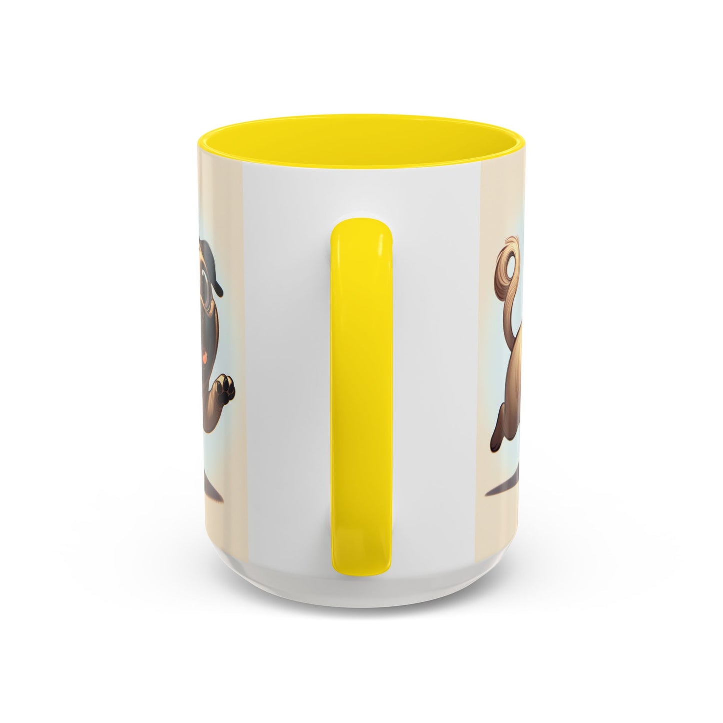 Pug Accent Coffee Mug - Perfect Gift for Dog Lovers