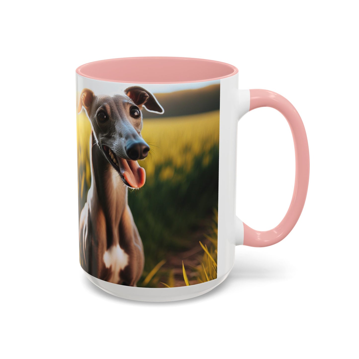 Greyhound Accent Coffee Mug - Perfect Gift for Dog Lovers