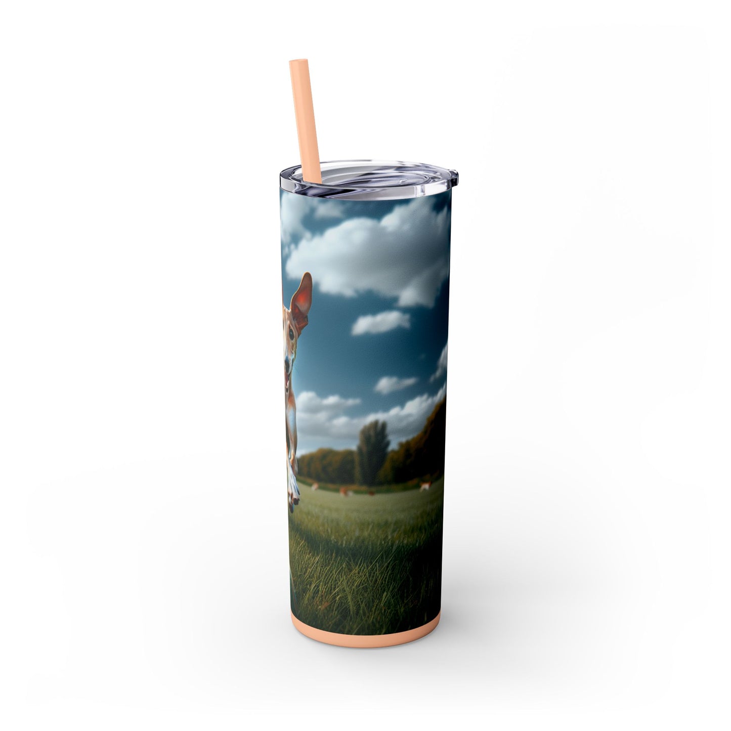 Ibizan Hound Tumbler with Straw, 20oz