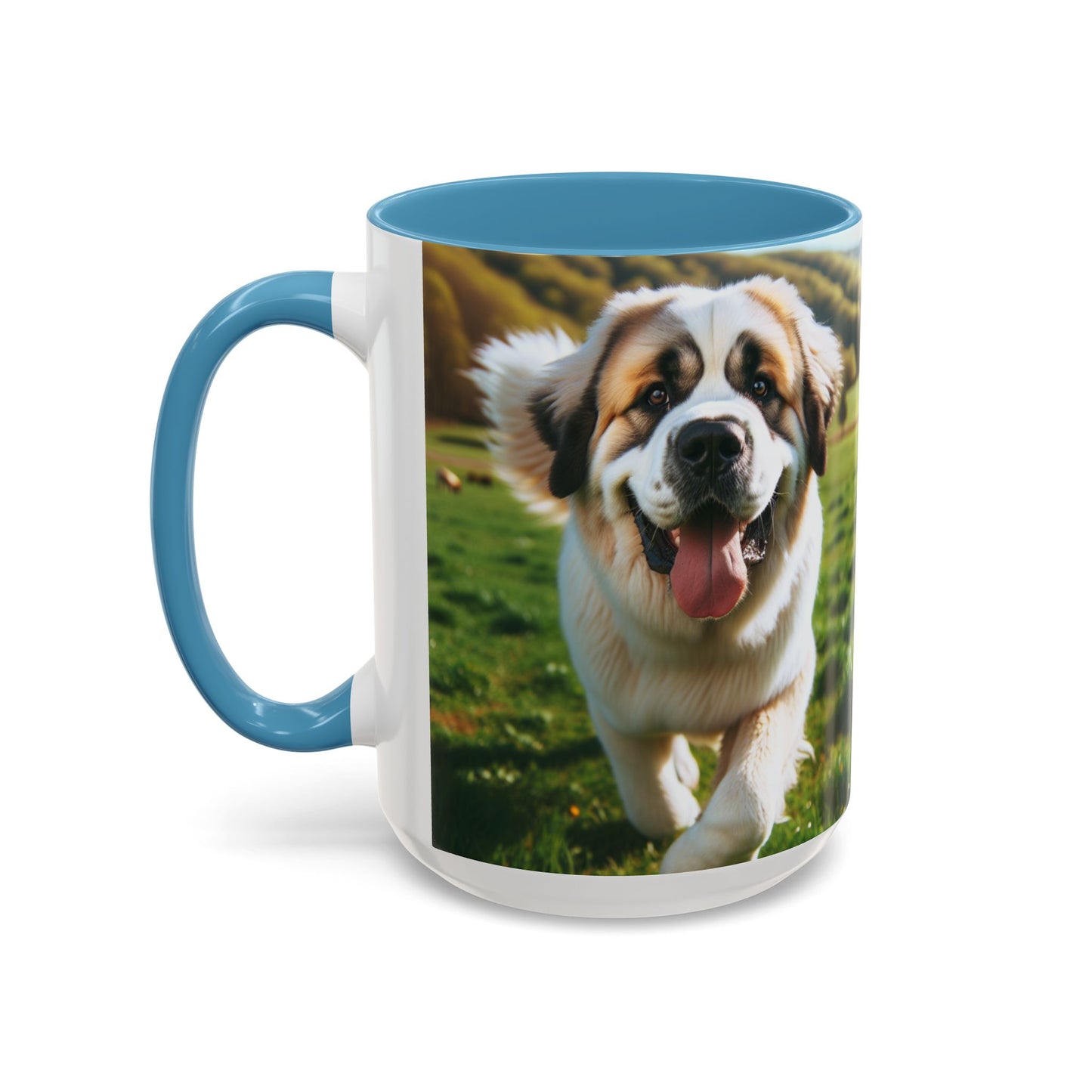Pyrenean Mastiff Accent Coffee Mug - Perfect Gift for Dog Lovers