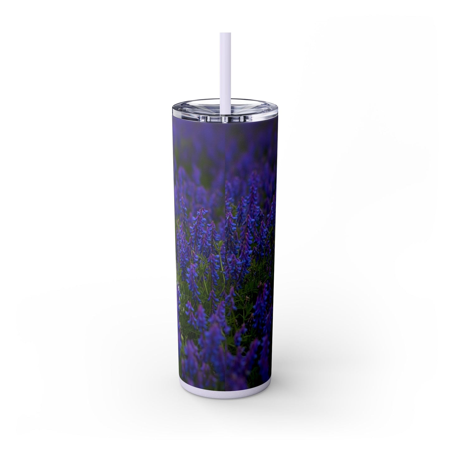 Pomeranian Skinny Tumbler with Straw, 20oz