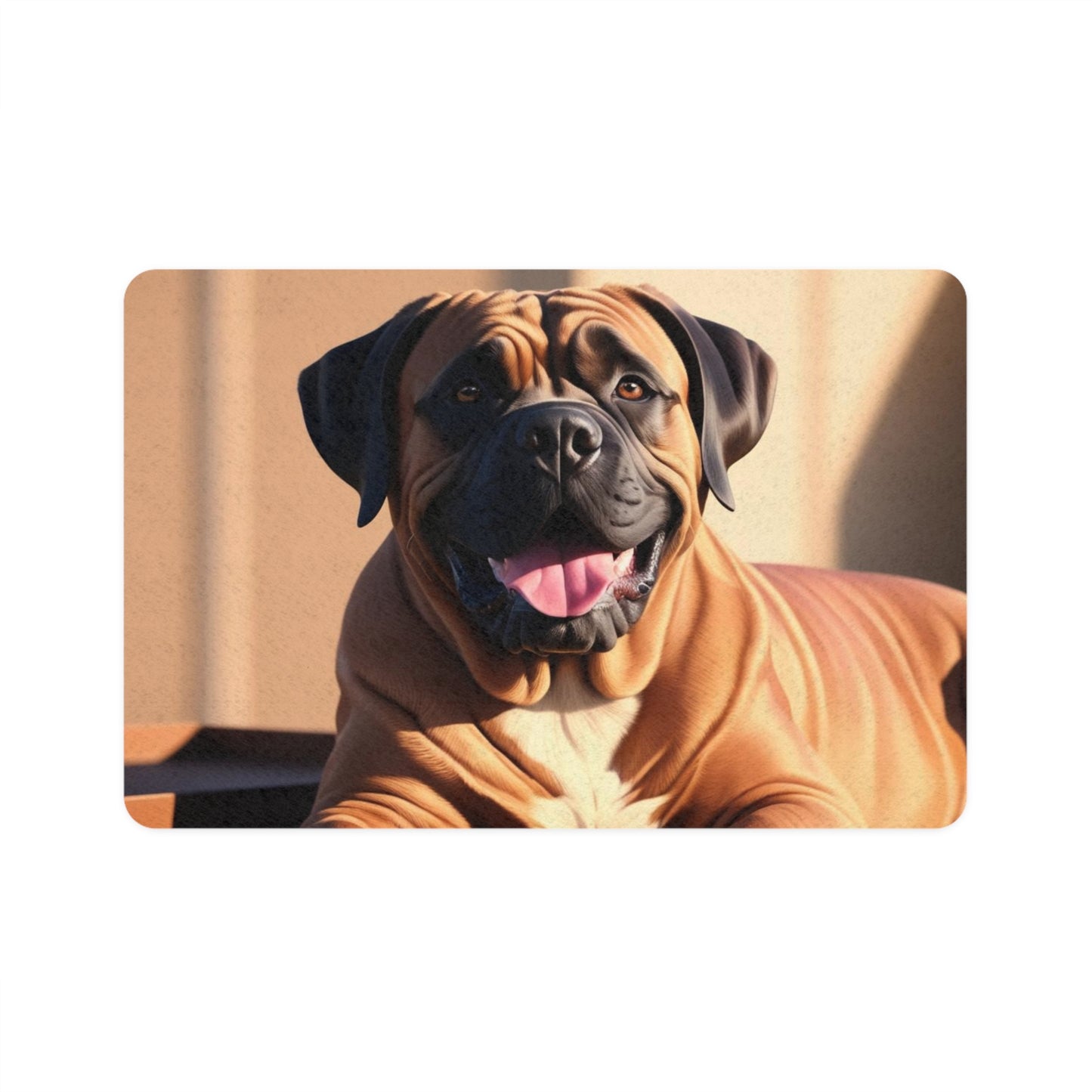 Pet Food Mat (12x18) - Neapolitan Mastiff