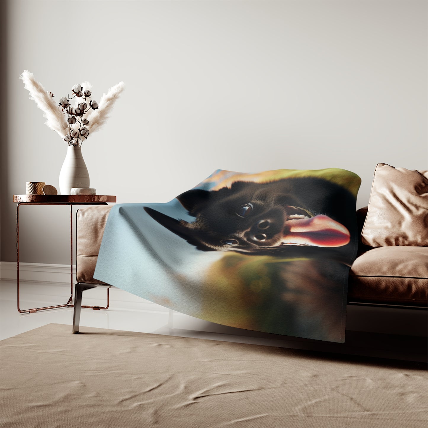 Schipperke Sweatshirt Blanket