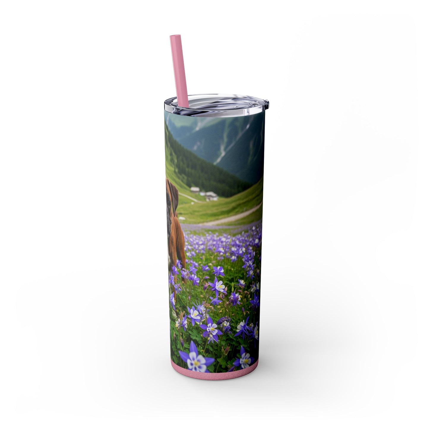 Boxer Tumbler with Straw, 20oz