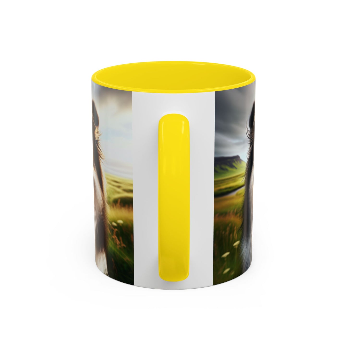 Icelandic Sheepdog Accent Coffee Mug - Perfect Gift for Dog Lovers