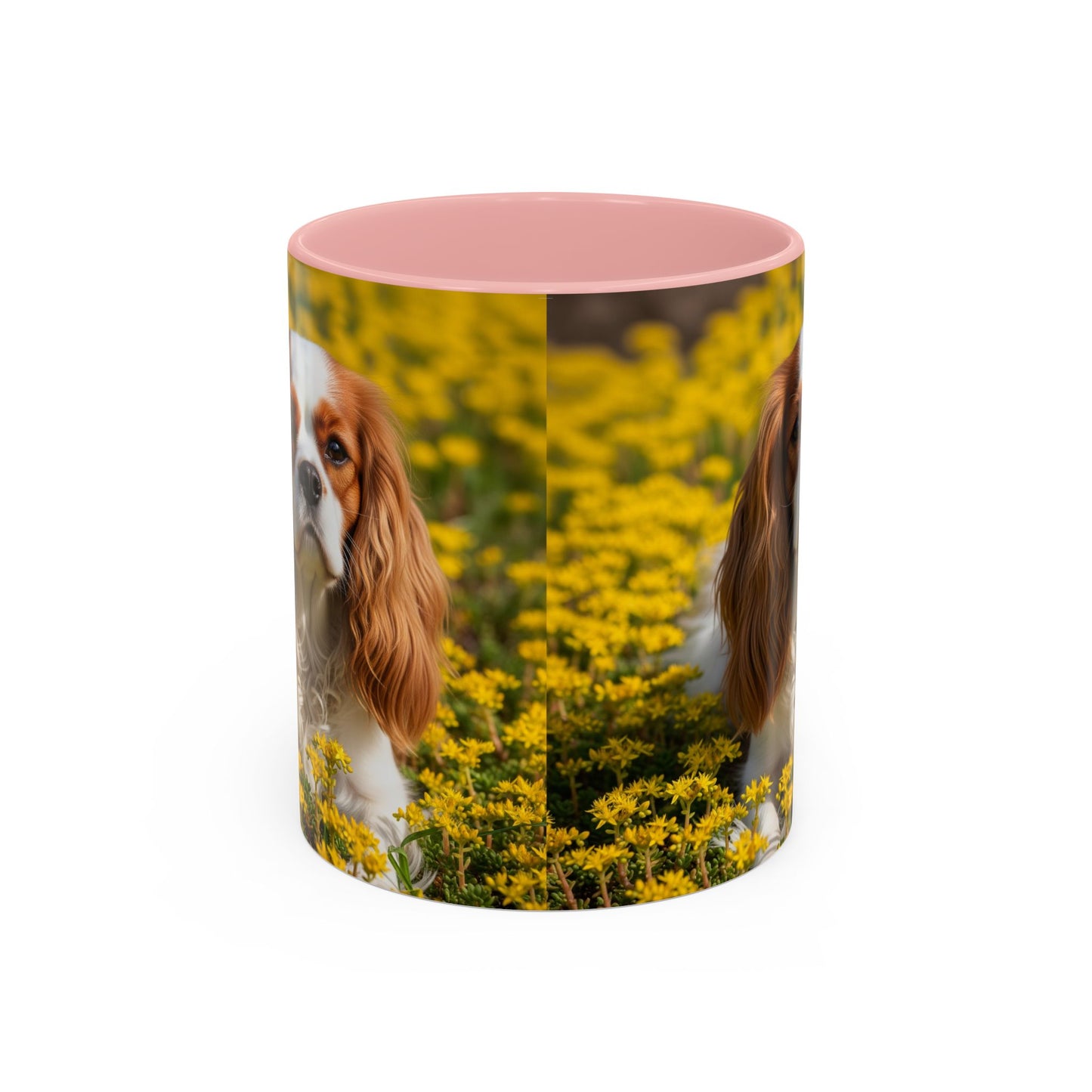 Cavalier King Charles Spaniel Accent Coffee Mug - Perfect Gift for Dog Lovers