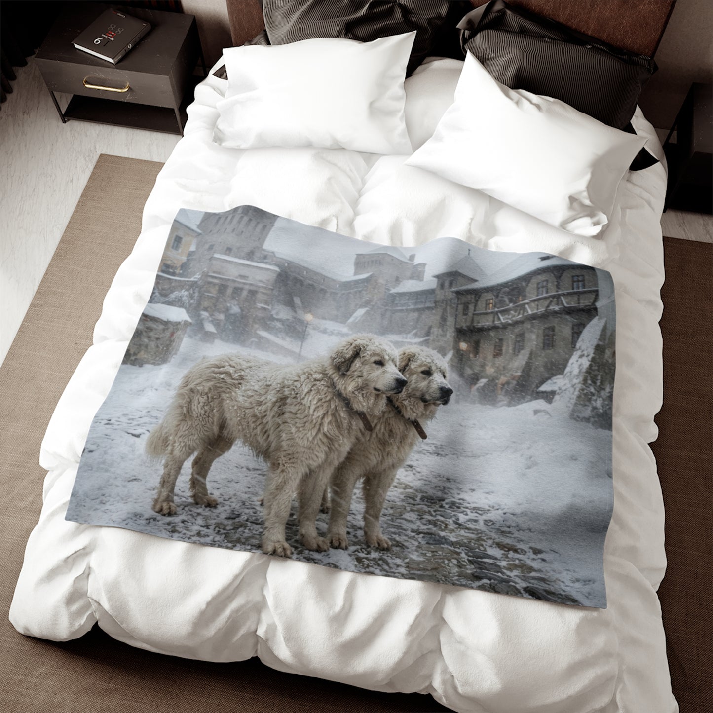 Romanian Mioritic Shepherd Dog Blanket