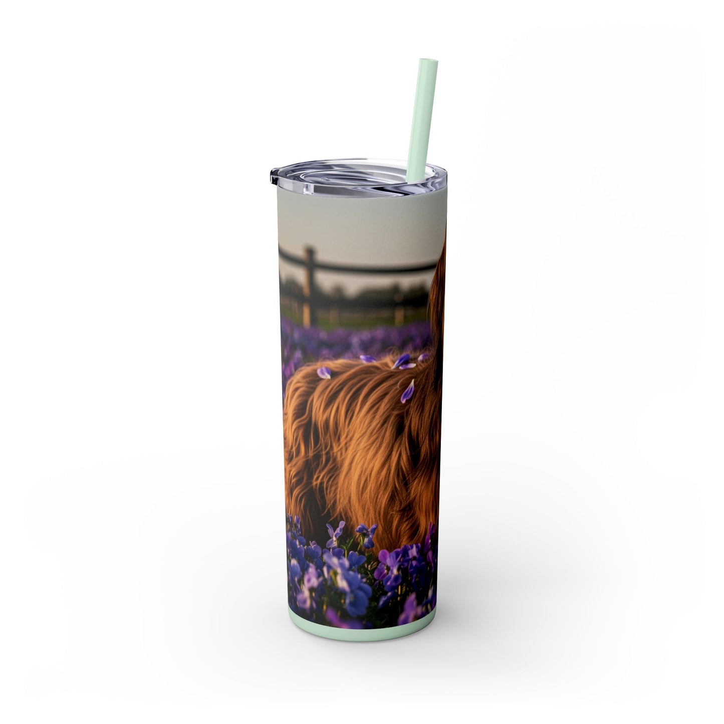 Briard Tumbler with Straw, 20oz