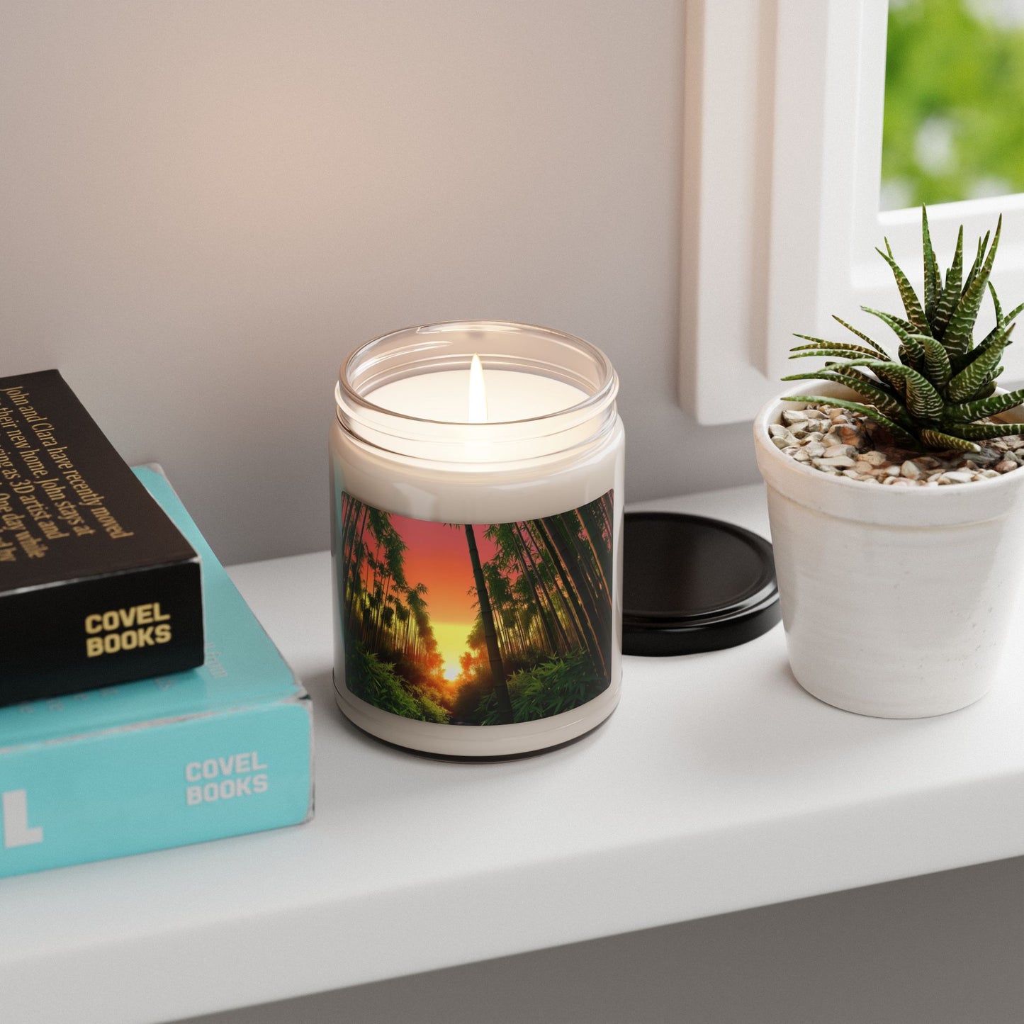 Bamboo Forest Sunrise- Scented Soy Candle, 9oz