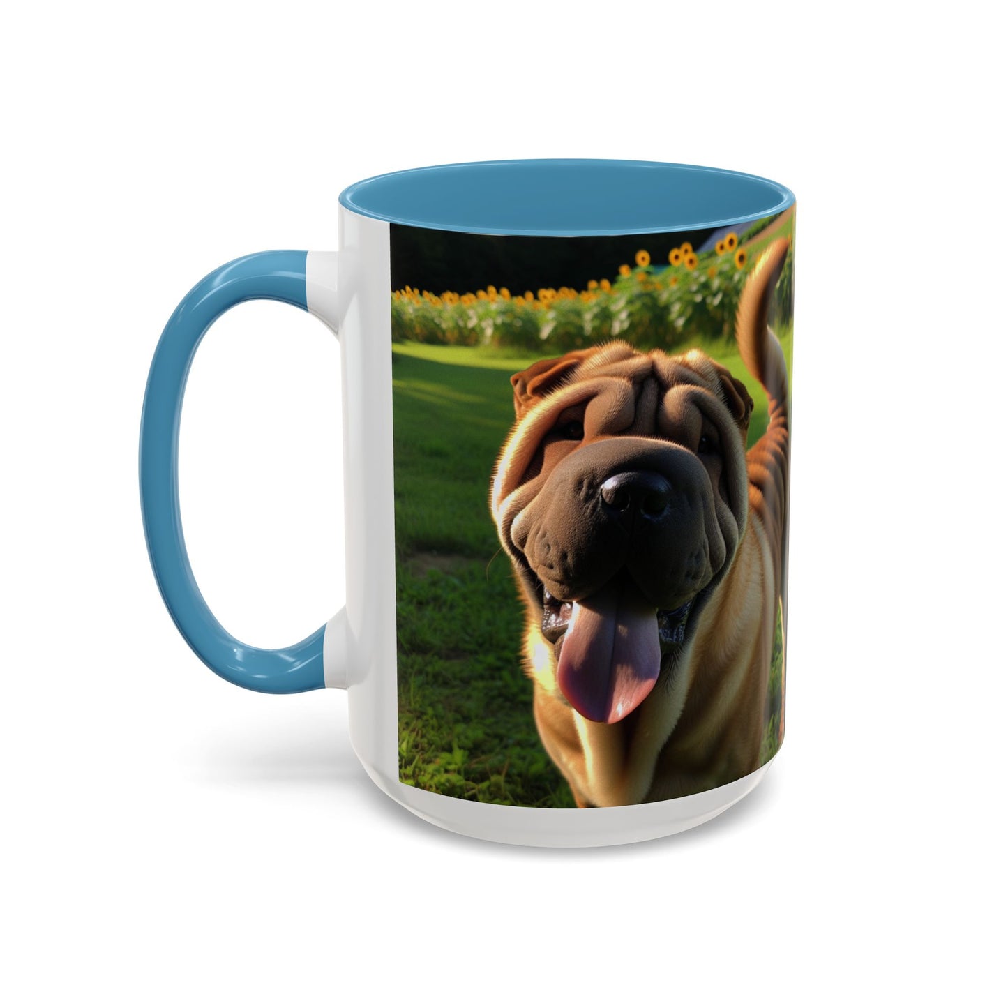 Shar-Pei Accent Coffee Mug - Perfect Gift for Dog Lovers