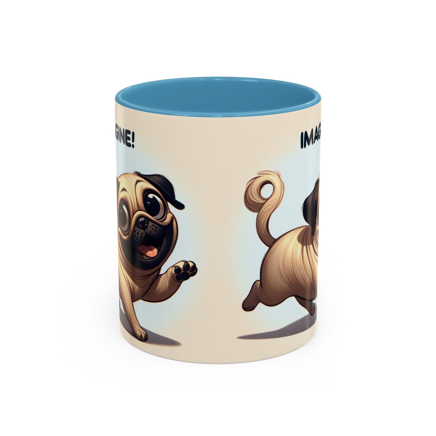 Pug Accent Coffee Mug - Perfect Gift for Dog Lovers