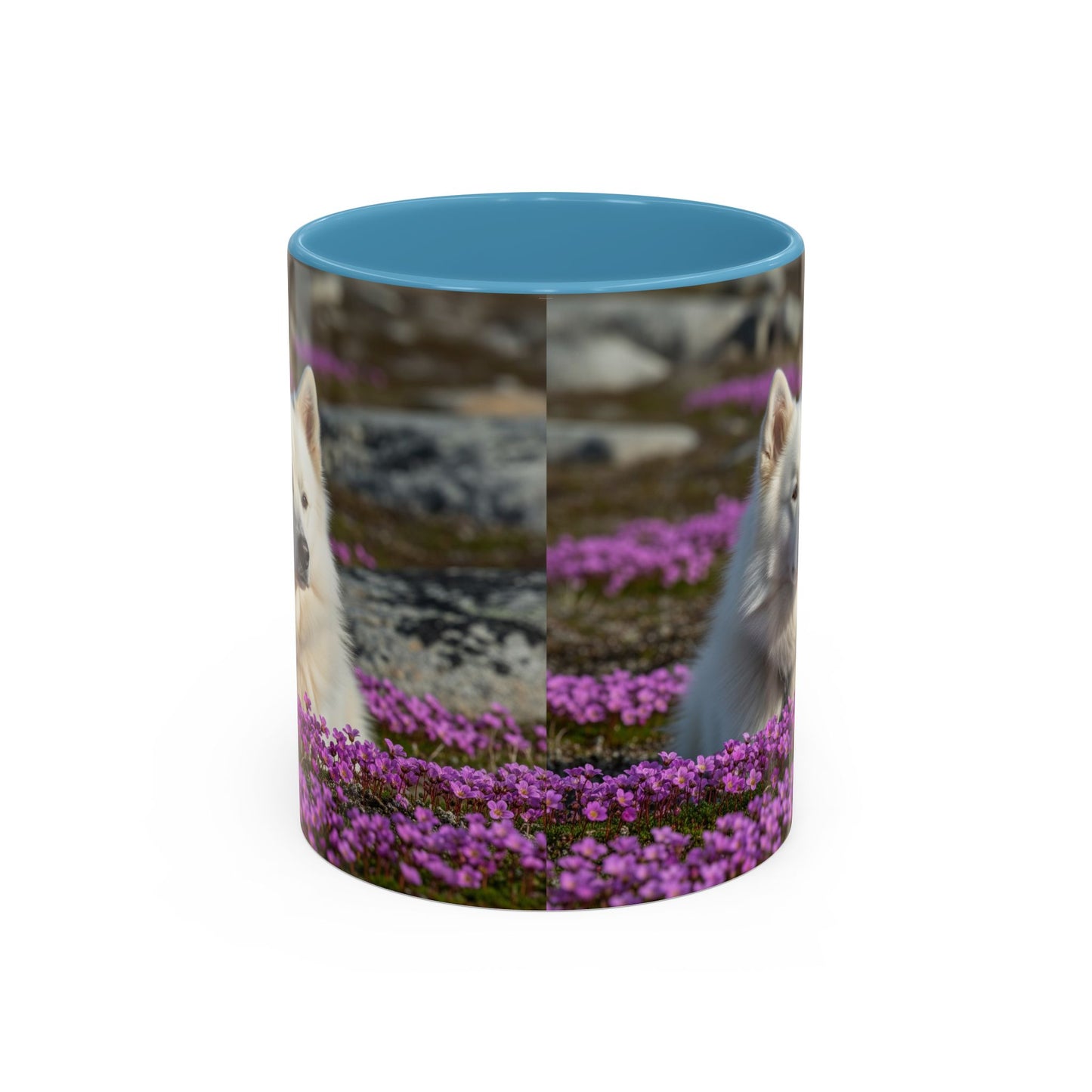 Canadian Eskimo Dog Accent Coffee Mug - Perfect Gift for Dog Lovers