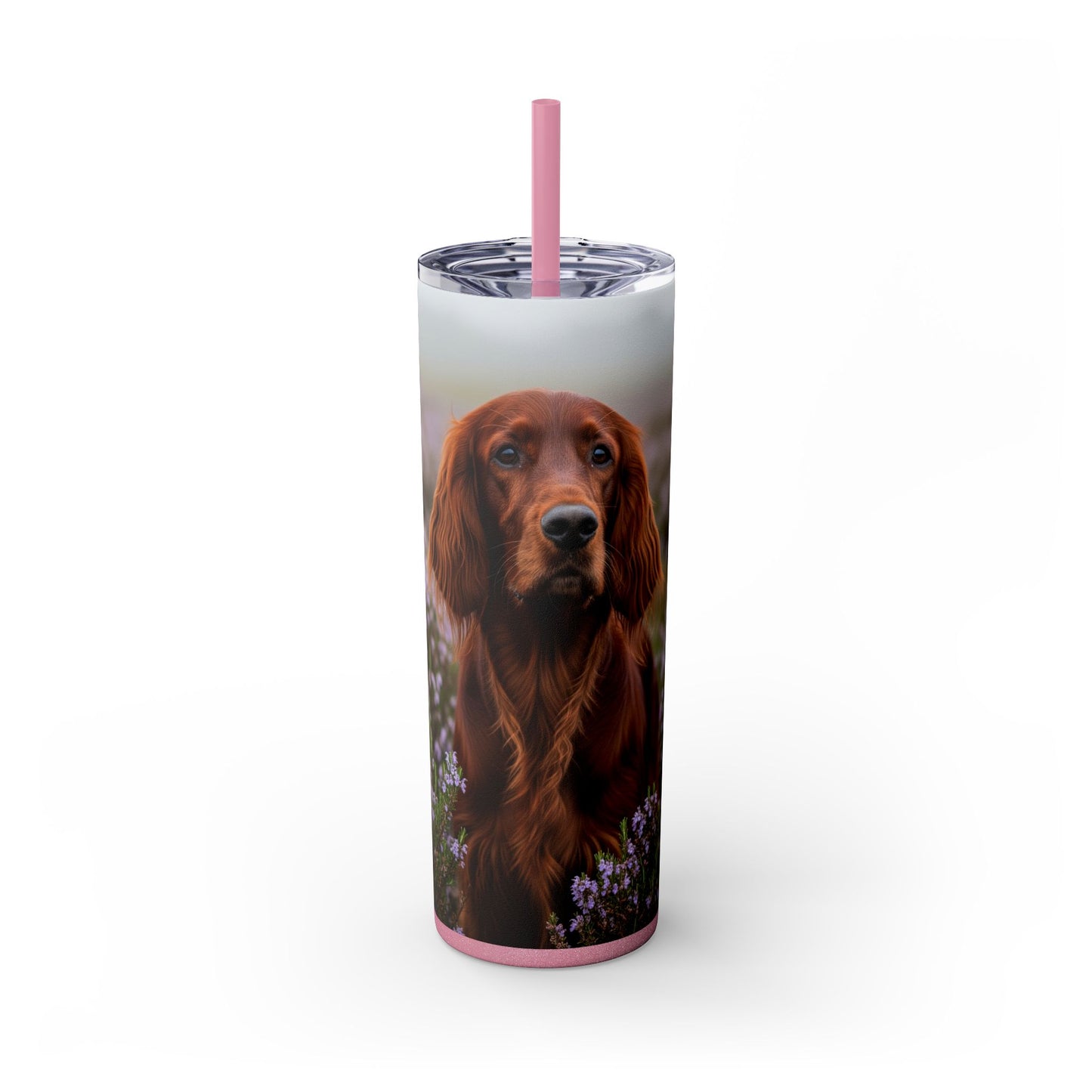 Irish Setter Tumbler with Straw, 20oz