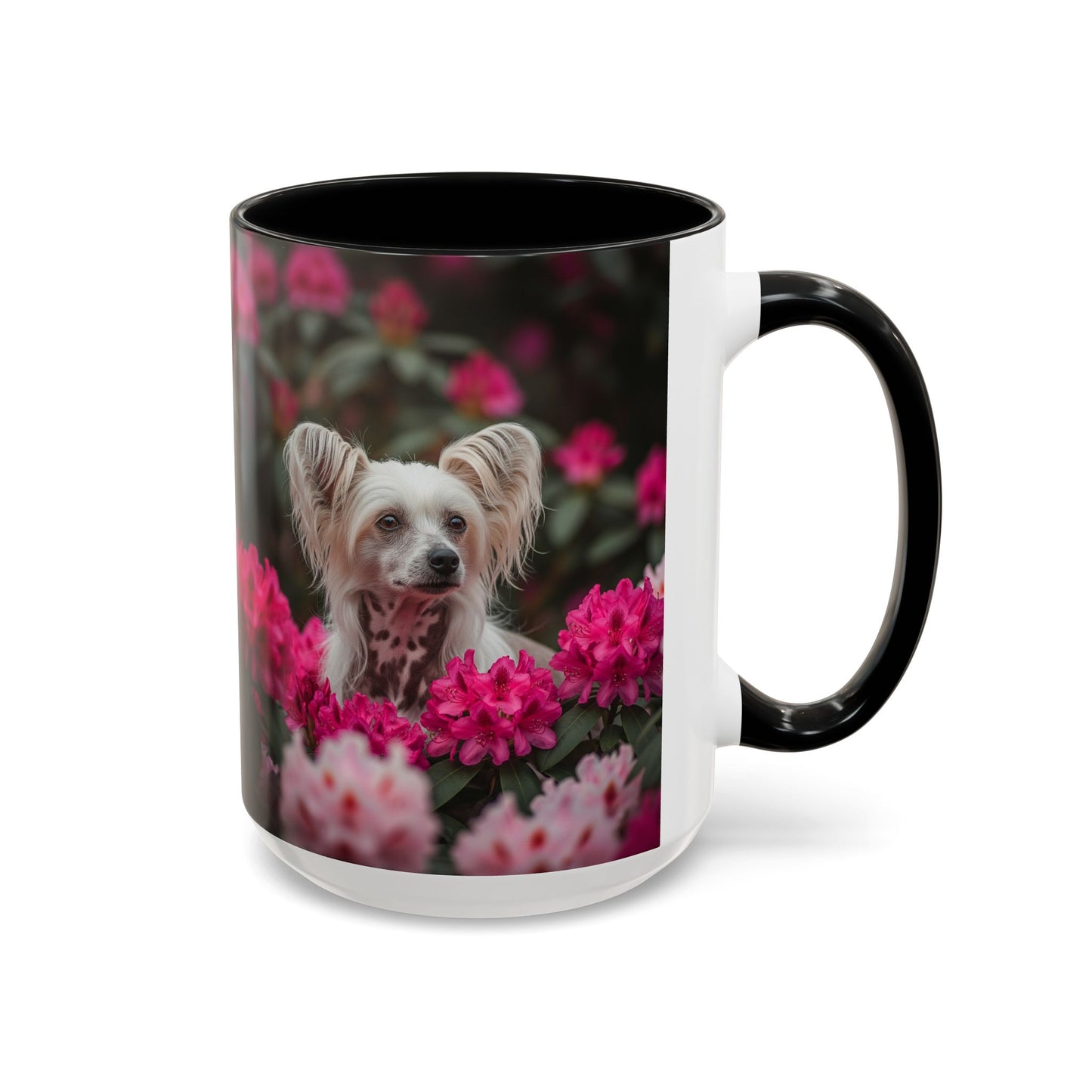 Chinese Crested Accent Coffee Mug - Perfect Gift for Dog Lovers