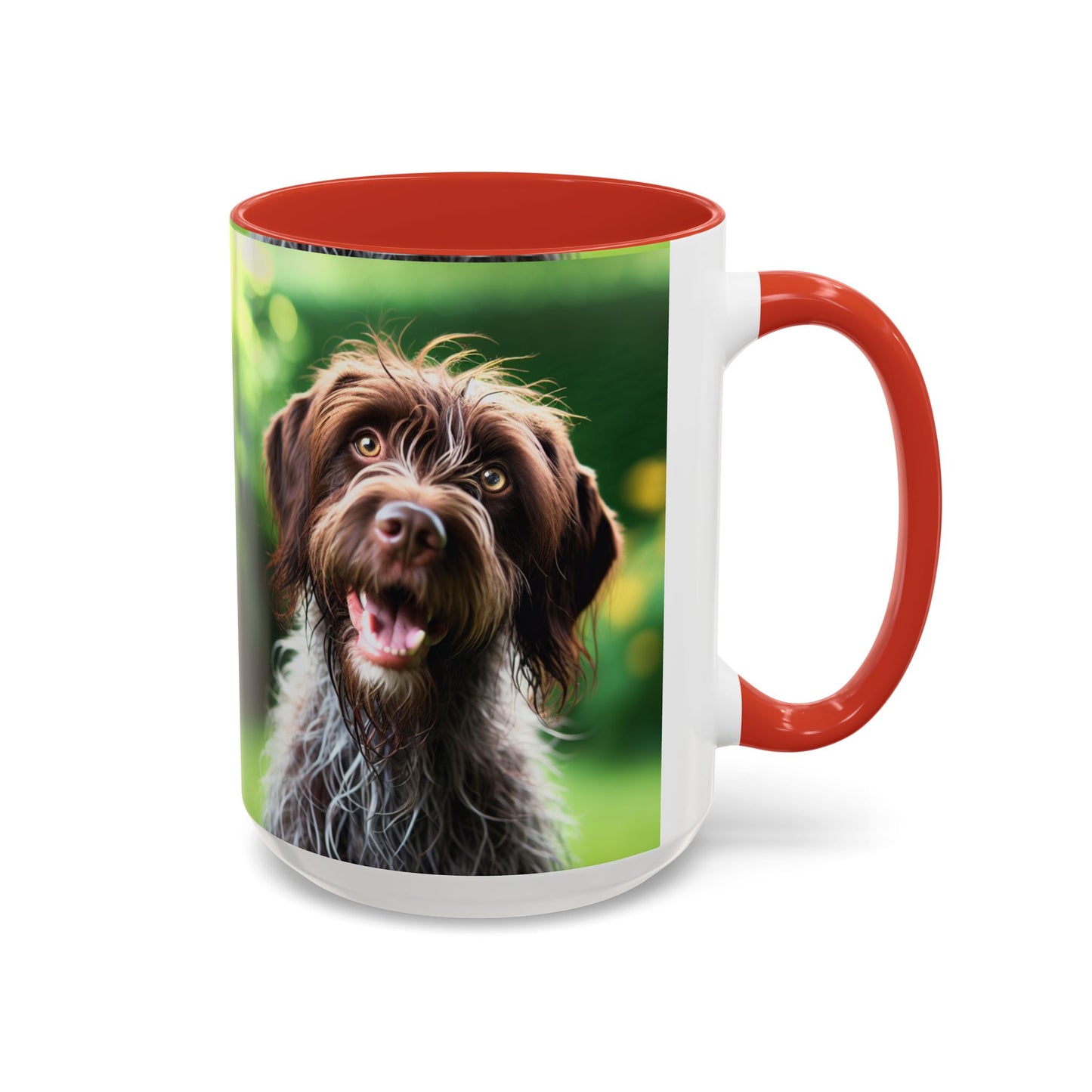 German Wirehaired Pointer Accent Coffee Mug - Perfect Gift for Dog Lovers