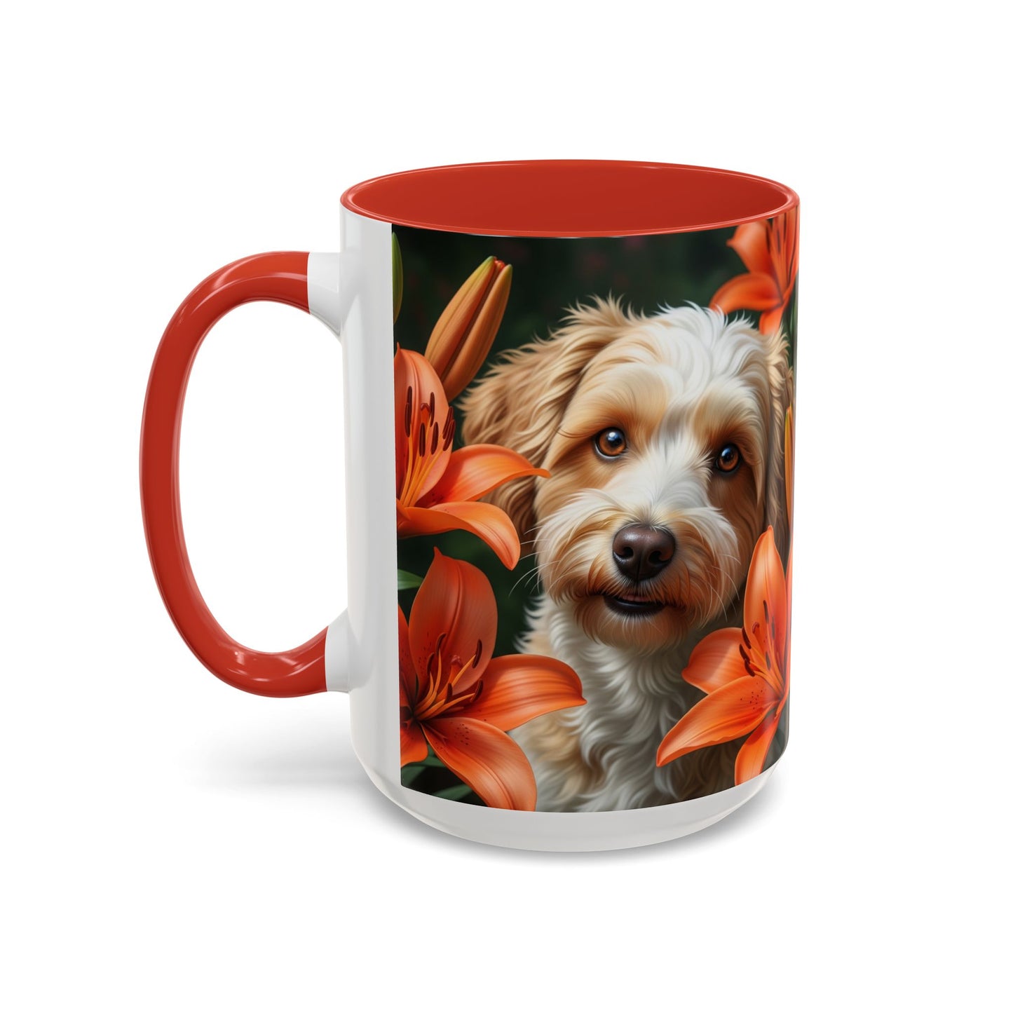Schnoodle Accent Coffee Mug - Perfect Gift for Dog Lovers